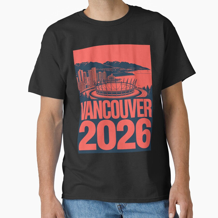 Toronto 2026 Skyline T-Shirt V11 by DarylWelsh2024 Unisex T-shirt, Sweatshirt, Hoodie, Long Sleeve Tee - T-Shirt, Sweatshirt, Hoodie