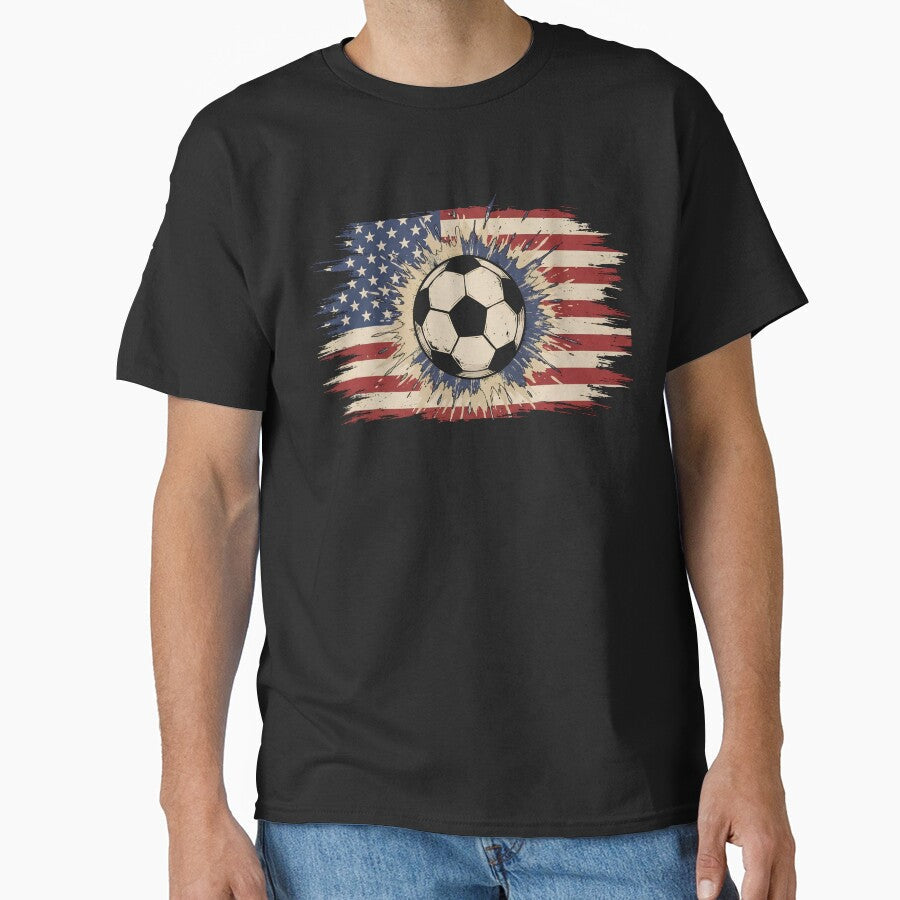 USA team Football International Cup 2026 by YOSPACE Unisex T-shirt, Sweatshirt, Hoodie, Long Sleeve Tee - T-Shirt, Sweatshirt, Hoodie