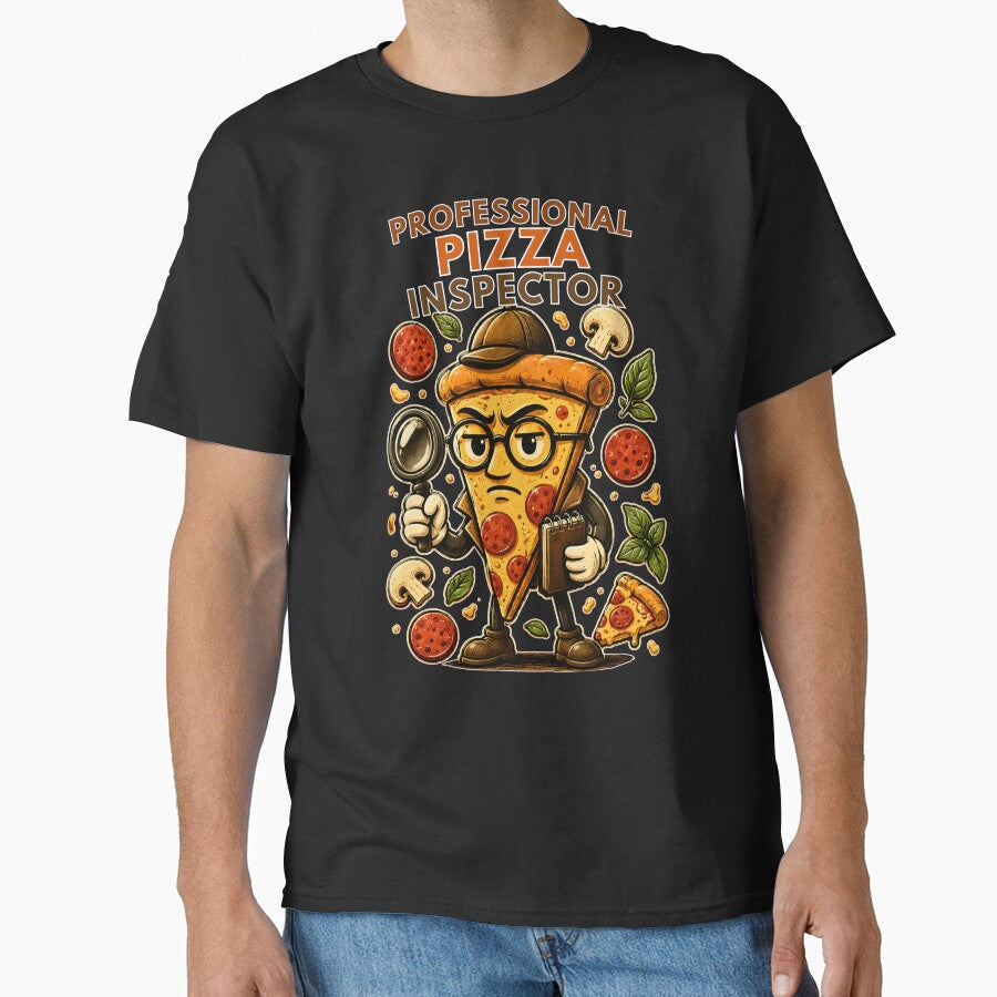 Professional Pizza Inspector Funny Pizza Lover by PXEpic Unisex T-shirt, Sweatshirt, Hoodie, Long Sleeve Tee - T-Shirt, Sweatshirt, Hoodie