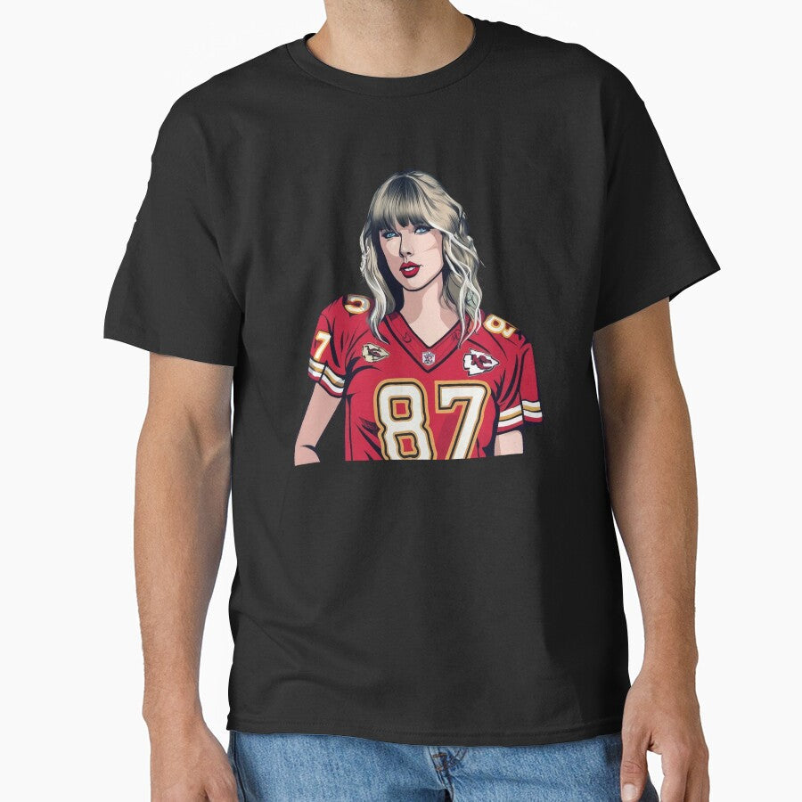 Taylors Swift Boyfriend Football by DesignsSE Unisex T-shirt, Sweatshirt, Hoodie, Long Sleeve Tee - T-Shirt, Sweatshirt, Hoodie