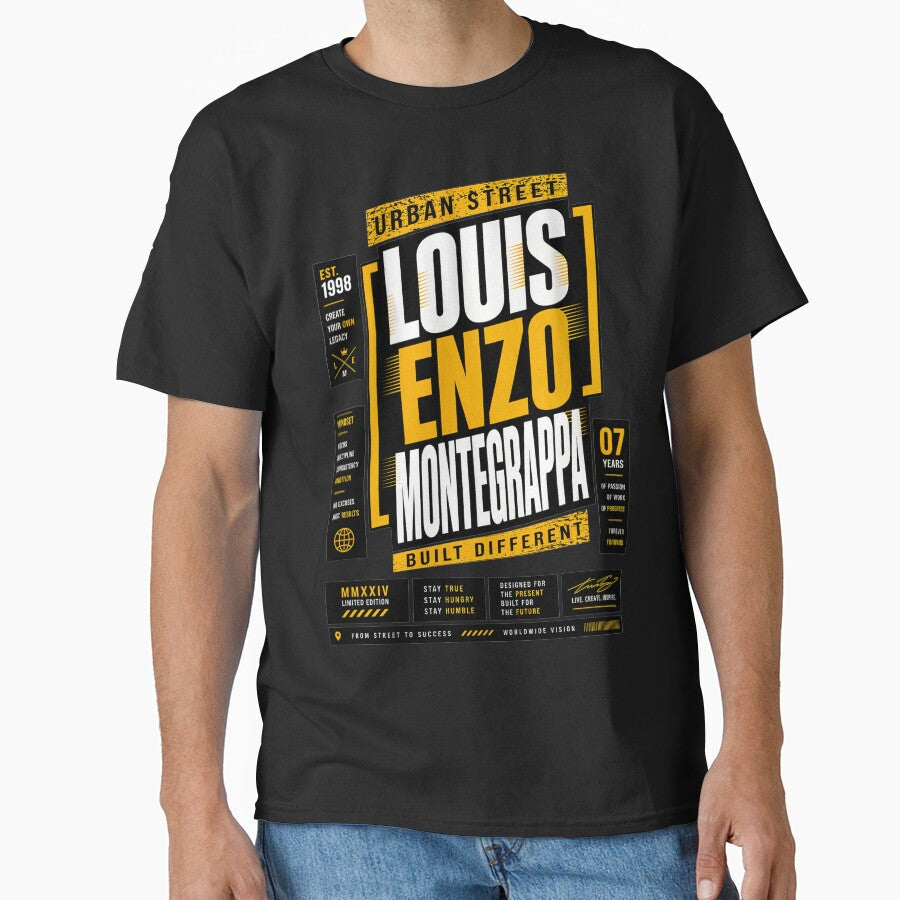 Louis Enzo Montegrappa Urban Street Wear by KLERIKSTORE Unisex T-shirt, Sweatshirt, Hoodie, Long Sleeve Tee - T-Shirt, Sweatshirt, Hoodie