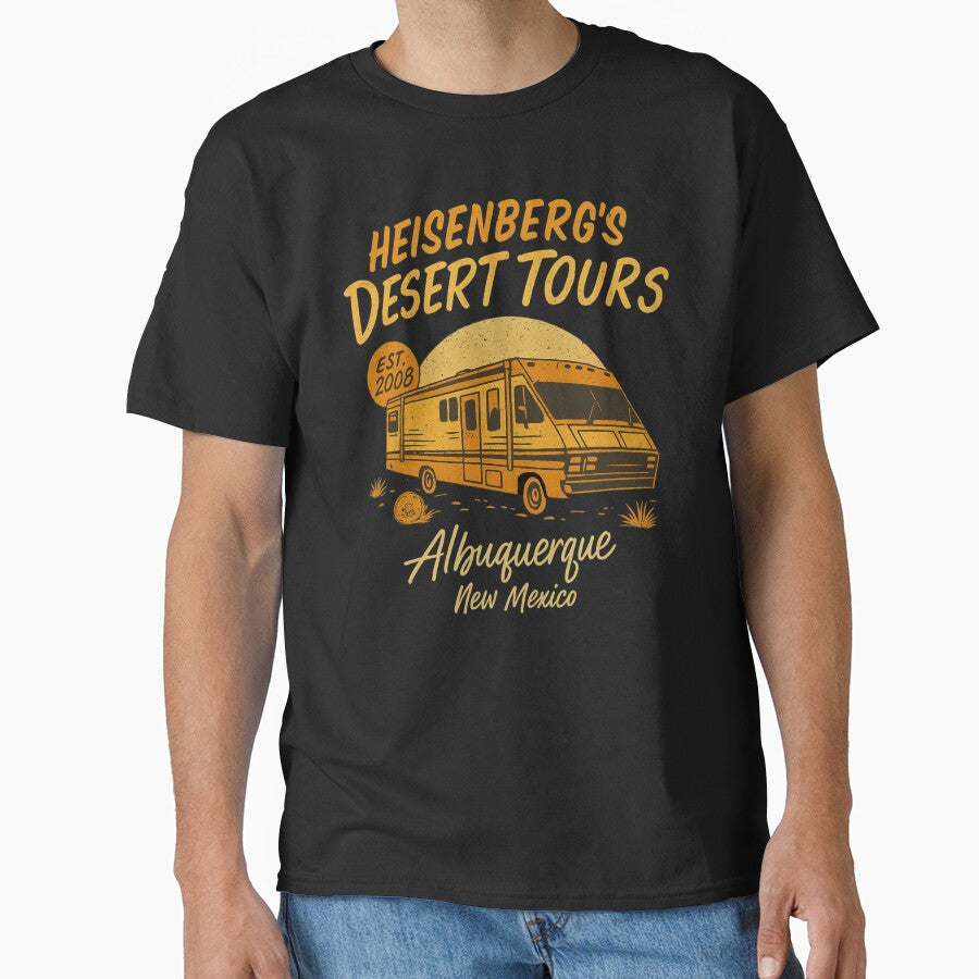 Heisenberg Desert Tours - Albuquerque, NM by The-Jerk-Store Unisex T-shirt, Sweatshirt, Hoodie, Long Sleeve Tee - T-Shirt, Sweatshirt, Hoodie