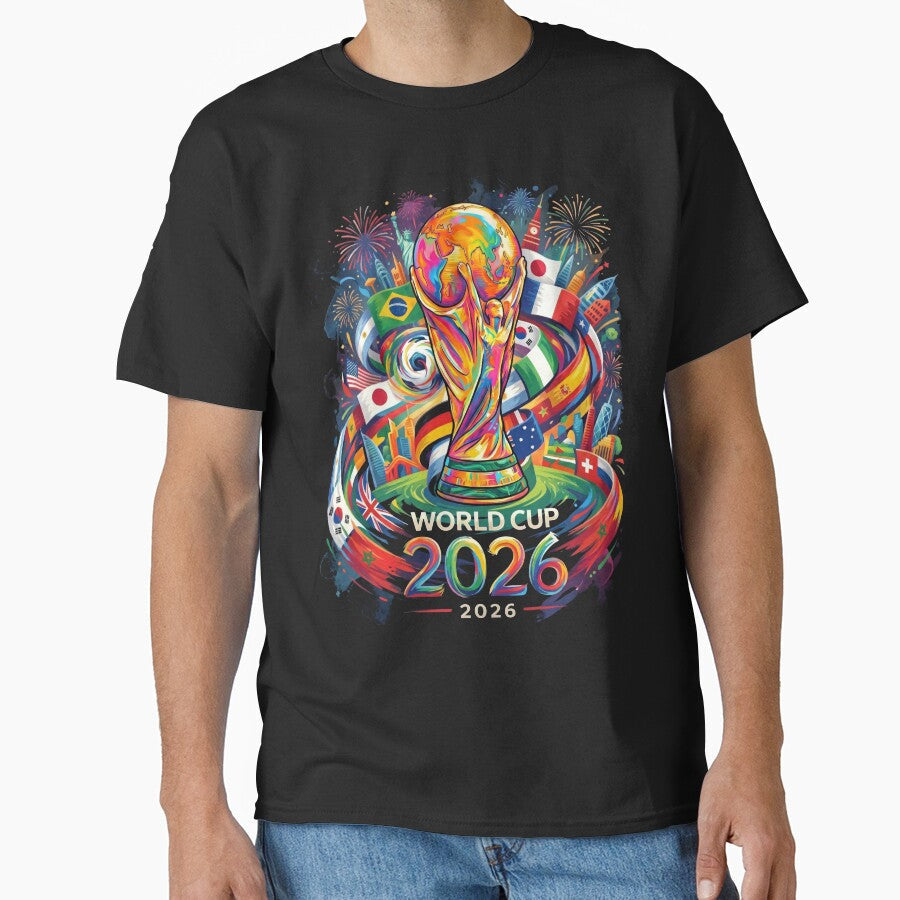 The World Cup 2026 | Football Fan by MerchViz Unisex T-shirt, Sweatshirt, Hoodie, Long Sleeve Tee - T-Shirt, Sweatshirt, Hoodie