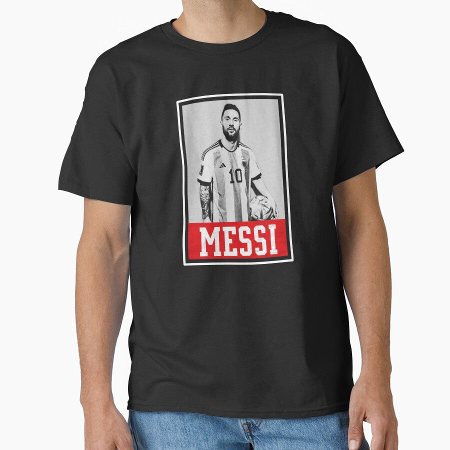 Messi Argentina Football Player Fan by LeoSnarf Unisex T-shirt, Sweatshirt, Hoodie, Long Sleeve Tee - T-Shirt, Sweatshirt, Hoodie