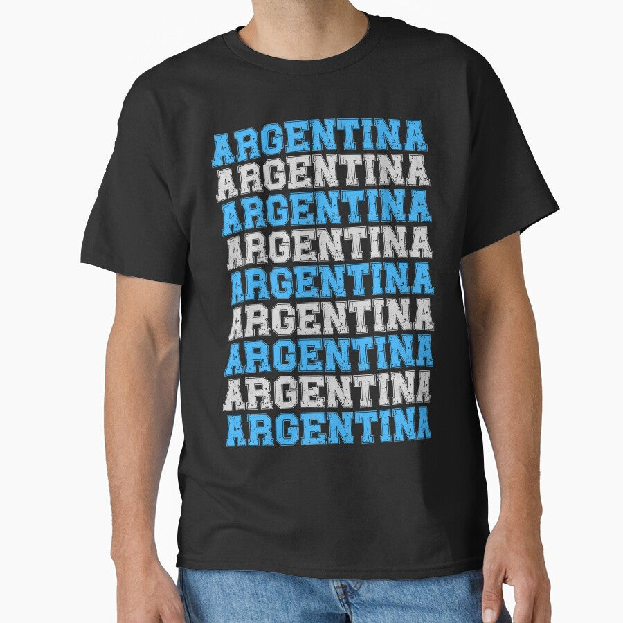 Vintage Team Argentina Flag Soccer Fan 2026 by legendaryskins Unisex T-shirt, Sweatshirt, Hoodie, Long Sleeve Tee - T-Shirt, Sweatshirt, Hoodie