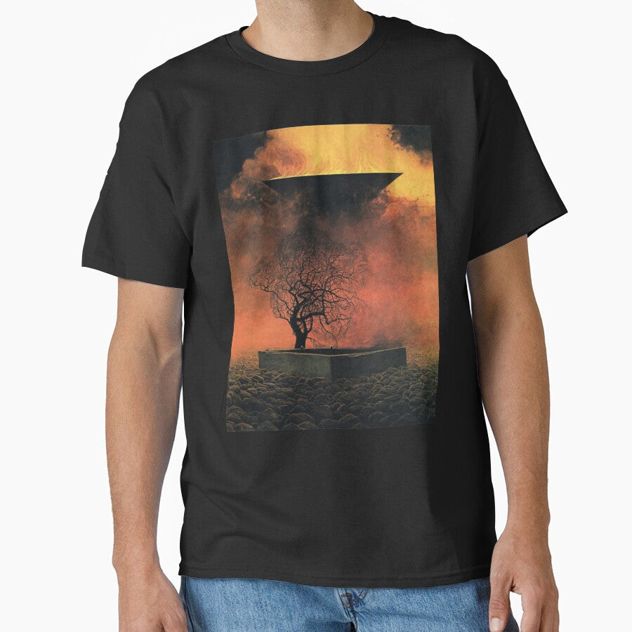 Untitled, by Zdzisaw Beksiski by SHAUNBOUTIQUE Unisex T-shirt, Sweatshirt, Hoodie, Long Sleeve Tee - T-Shirt, Sweatshirt, Hoodie