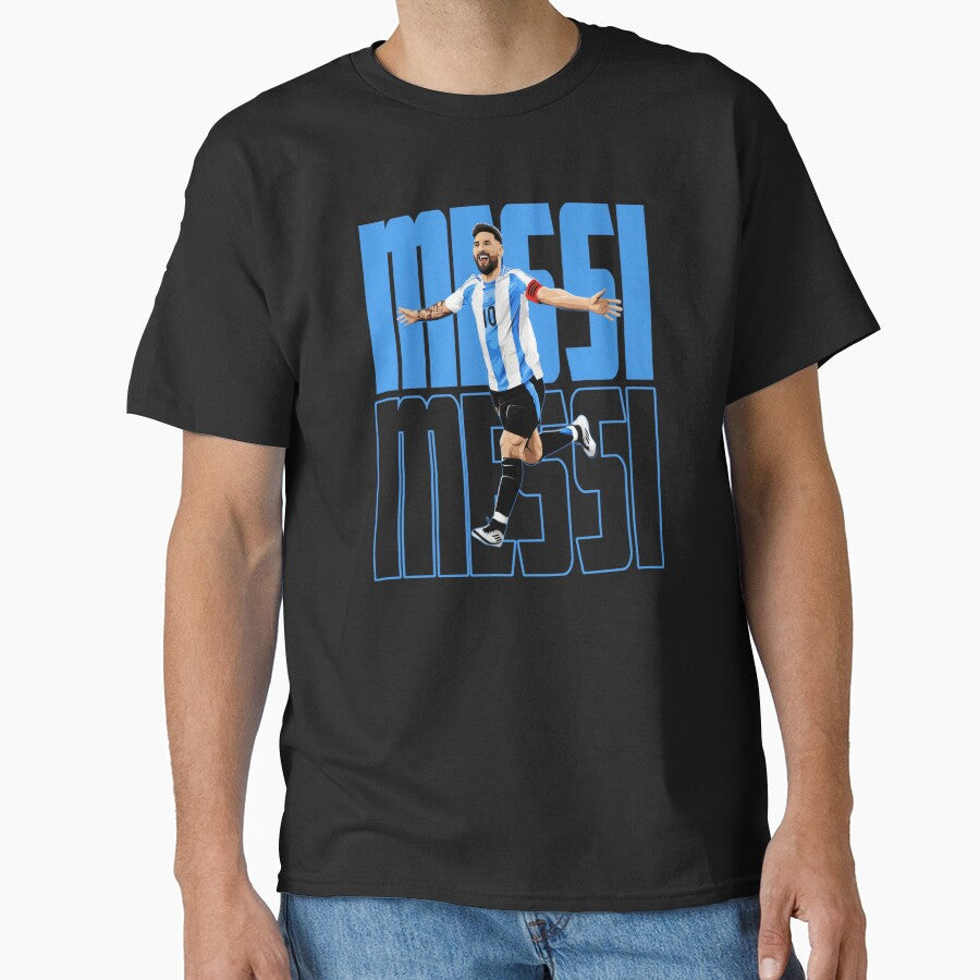Messi Argentina Football Fan Soccer Player World Cup Legend by LeoSnarf Unisex T-shirt, Sweatshirt, Hoodie, Long Sleeve Tee - T-Shirt, Sweatshirt, Hoodie