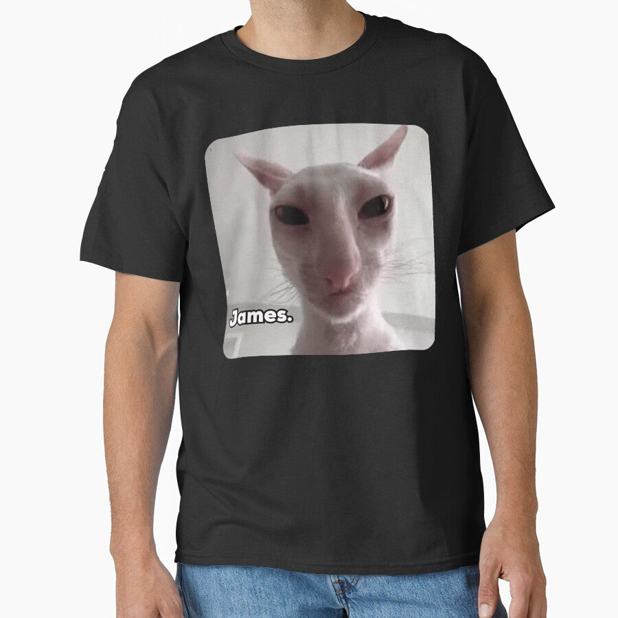 James Cat by SkrenClothing Unisex T-shirt, Sweatshirt, Hoodie, Long Sleeve Tee - T-Shirt, Sweatshirt, Hoodie