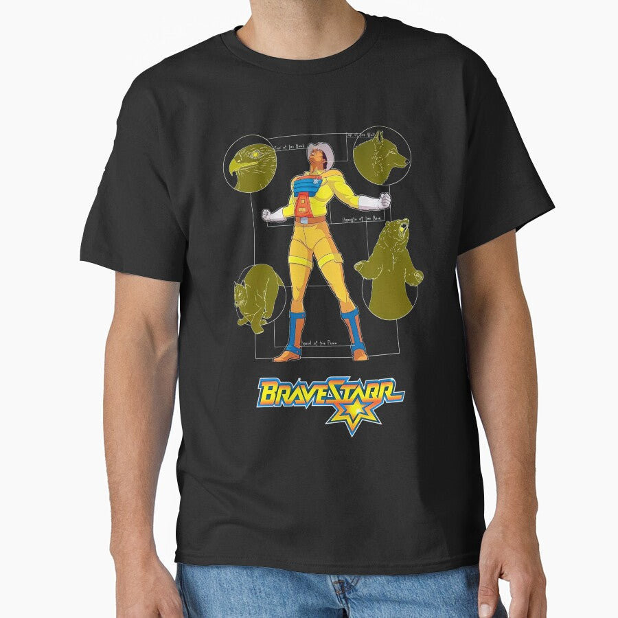 Bravestarr HD 2 by Retr0Tshirts Unisex T-shirt, Sweatshirt, Hoodie, Long Sleeve Tee - T-Shirt, Sweatshirt, Hoodie