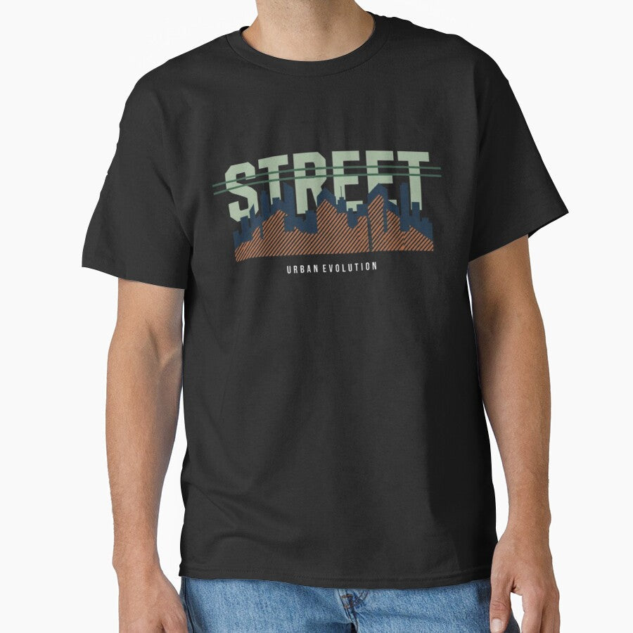 Street  Urban Evolution by Dogandesighn Unisex T-shirt, Sweatshirt, Hoodie, Long Sleeve Tee - T-Shirt, Sweatshirt, Hoodie