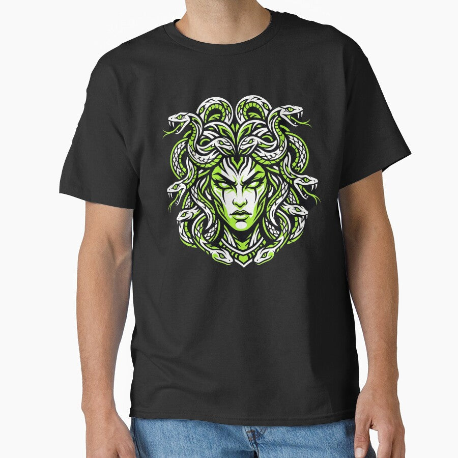 Streetwear Medusa by Stickersdevelop Unisex T-shirt, Sweatshirt, Hoodie, Long Sleeve Tee - T-Shirt, Sweatshirt, Hoodie
