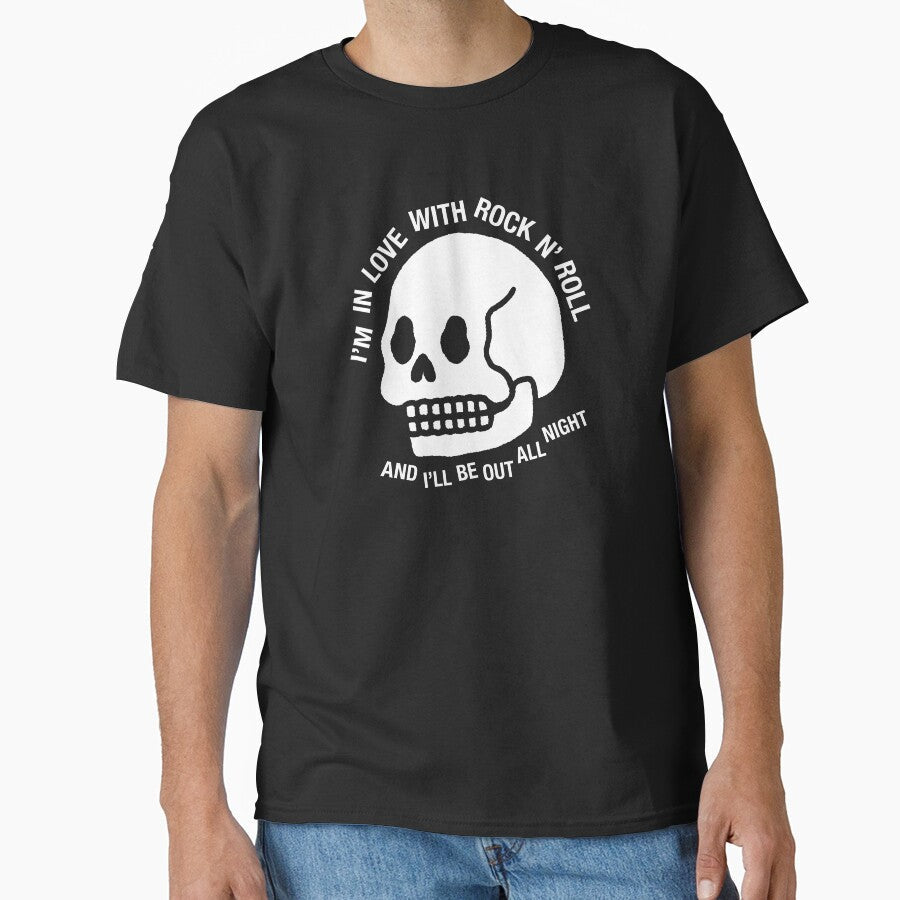I'm In Love With Rock N' Roll by skullvalley Unisex T-shirt, Sweatshirt, Hoodie, Long Sleeve Tee - T-Shirt, Sweatshirt, Hoodie
