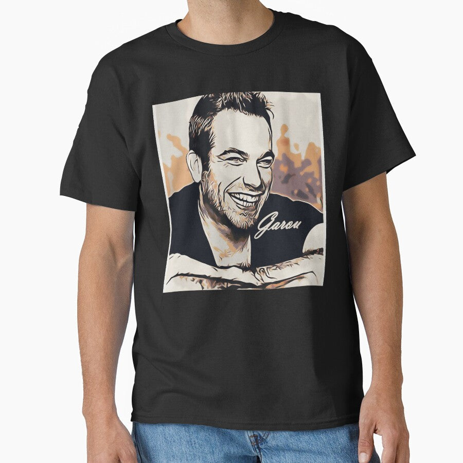 Garou Singer Art by eaerokwadugeu Unisex T-shirt, Sweatshirt, Hoodie, Long Sleeve Tee - T-Shirt, Sweatshirt, Hoodie