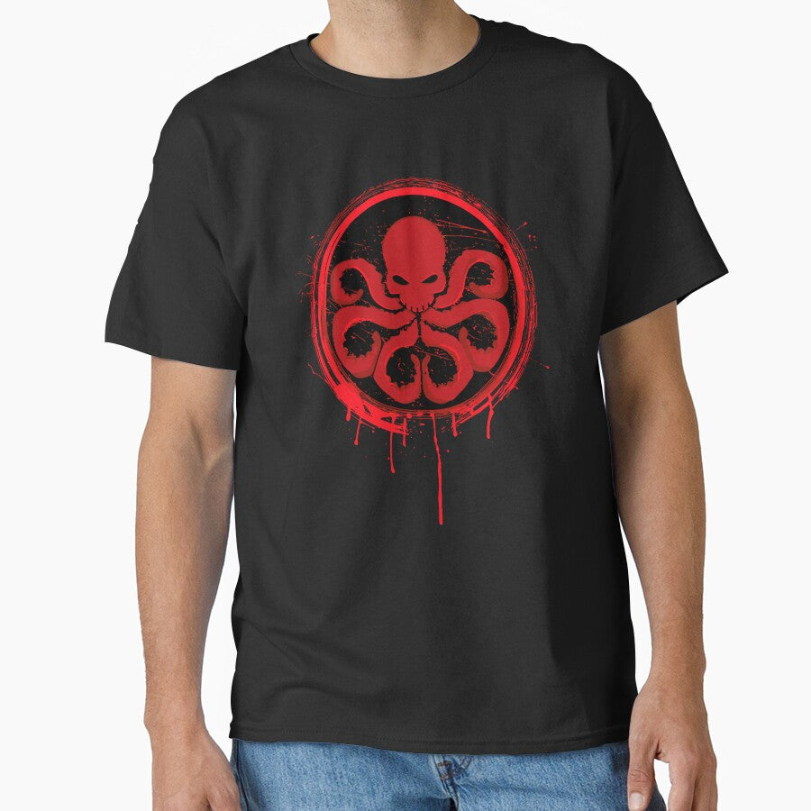 Hail Hydra by MangaCortaTees Unisex T-shirt, Sweatshirt, Hoodie, Long Sleeve Tee - T-Shirt, Sweatshirt, Hoodie