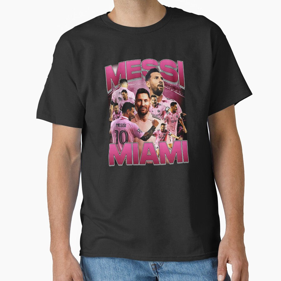 Messi Miami Football Soccer Fan Supporter by LeoSnarf Unisex T-shirt, Sweatshirt, Hoodie, Long Sleeve Tee - T-Shirt, Sweatshirt, Hoodie