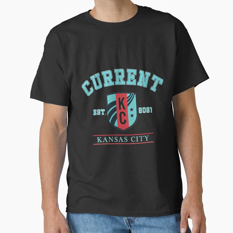 Kansas City Current Nwsl Vintage Logo by KinardBoone Unisex T-shirt, Sweatshirt, Hoodie, Long Sleeve Tee - T-Shirt, Sweatshirt, Hoodie