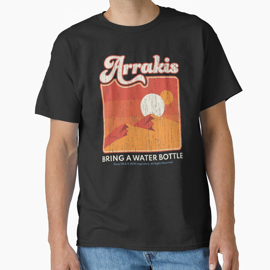 Dune 2020 Arrakis Desert Design by justjonboy Unisex T-shirt, Sweatshirt, Hoodie, Long Sleeve Tee - T-Shirt, Sweatshirt, Hoodie