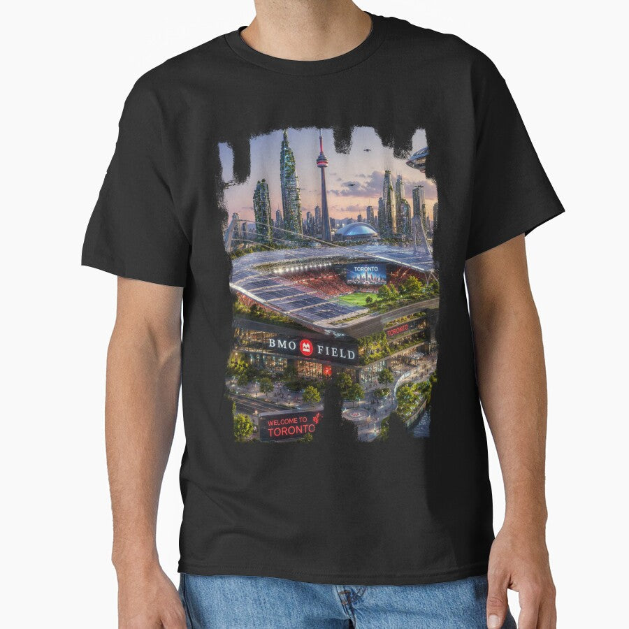 Toronto 2050  The Green Heart of the Future by Eric Nagel Unisex T-shirt, Sweatshirt, Hoodie, Long Sleeve Tee - T-Shirt, Sweatshirt, Hoodie