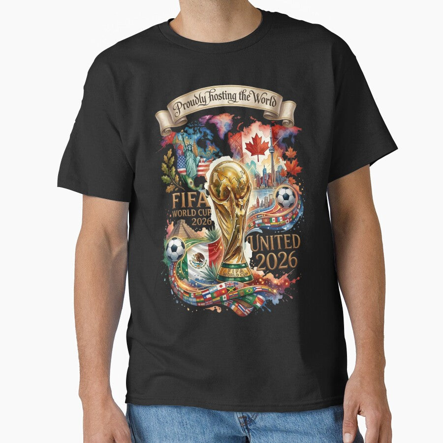 2026 World Cup United North America Host by Sovereign Supply Co. Unisex T-shirt, Sweatshirt, Hoodie, Long Sleeve Tee - T-Shirt, Sweatshirt, Hoodie