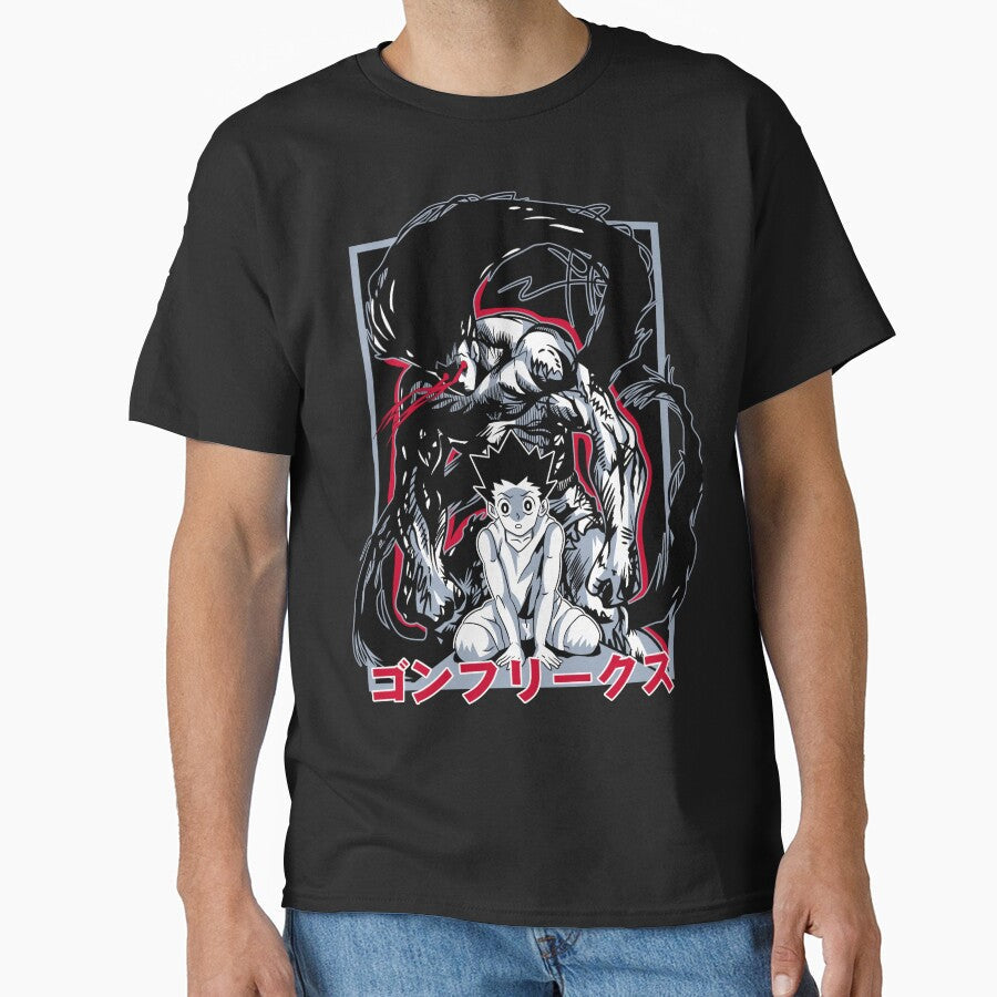 Gon Freecss by HBZ-DESIGN Unisex T-shirt, Sweatshirt, Hoodie, Long Sleeve Tee - T-Shirt, Sweatshirt, Hoodie