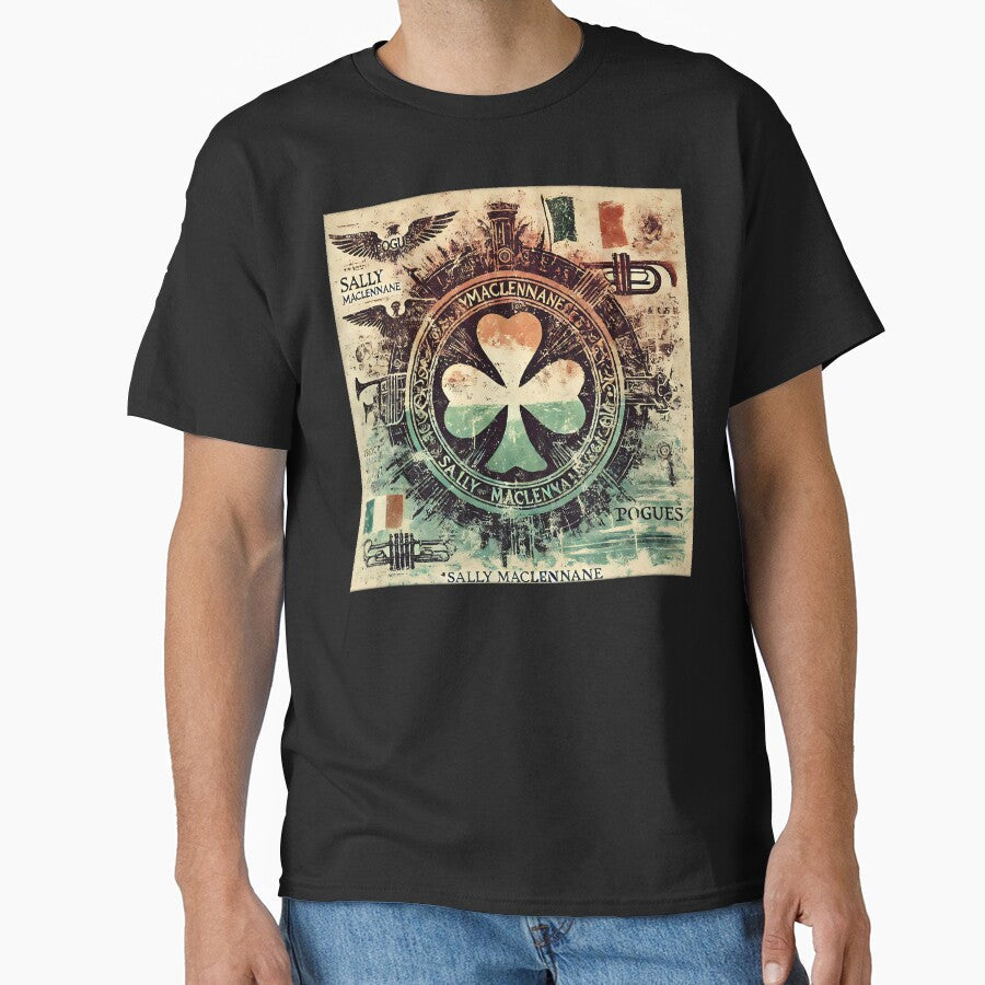 THE POGUES T-shirt - Sally MacLennane Watercolour by Sovietmovies Unisex T-shirt, Sweatshirt, Hoodie, Long Sleeve Tee - T-Shirt, Sweatshirt, Hoodie