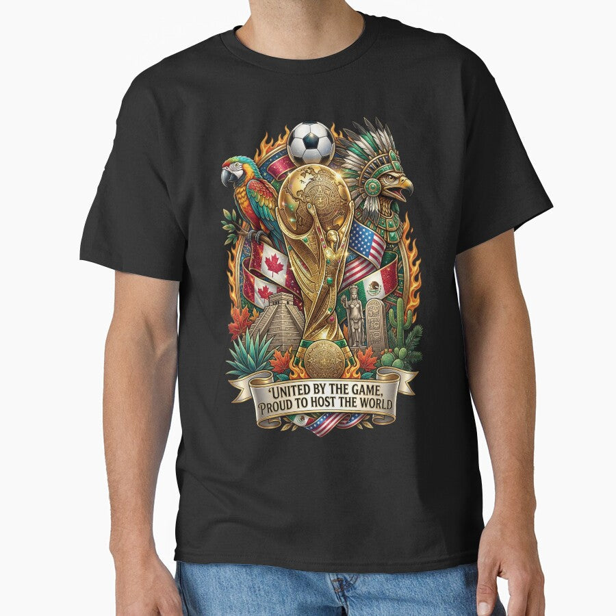 United By The Game 2026 Soccer by Sovereign Supply Co. Unisex T-shirt, Sweatshirt, Hoodie, Long Sleeve Tee - T-Shirt, Sweatshirt, Hoodie