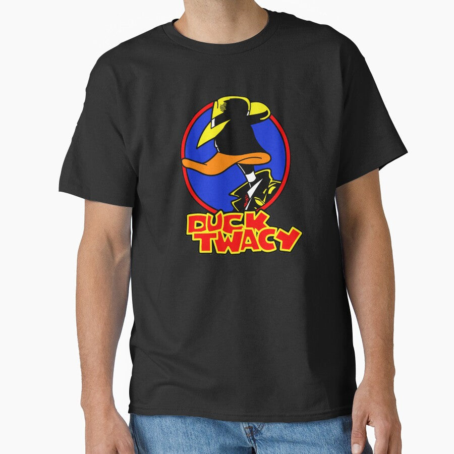 Duck Twacy by robotghost Unisex T-shirt, Sweatshirt, Hoodie, Long Sleeve Tee - T-Shirt, Sweatshirt, Hoodie