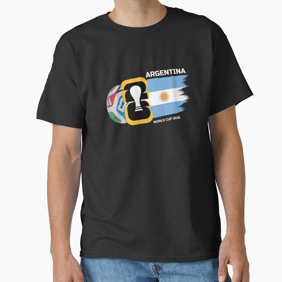 2026 world cup soccer ARGENTINA by Pau Baz Unisex T-shirt, Sweatshirt, Hoodie, Long Sleeve Tee - T-Shirt, Sweatshirt, Hoodie
