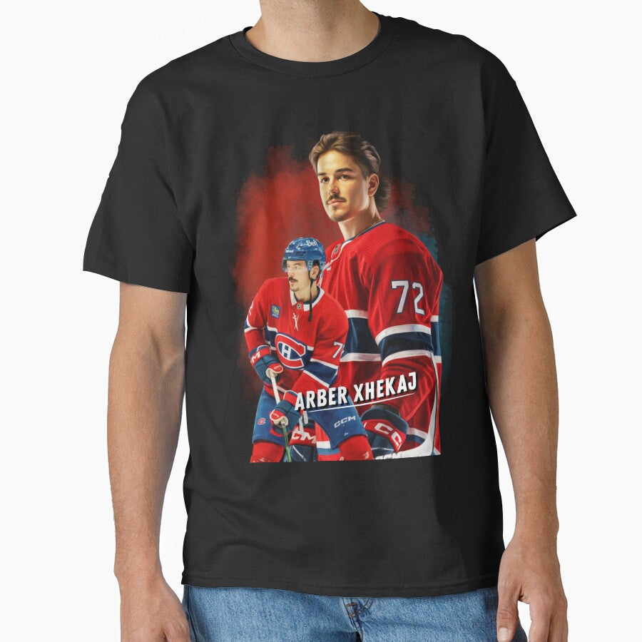 Arber Xhekaj Painted Effect T-Shirt and Sticker by DiverseDazzle Unisex T-shirt, Sweatshirt, Hoodie, Long Sleeve Tee - T-Shirt, Sweatshirt, Hoodie