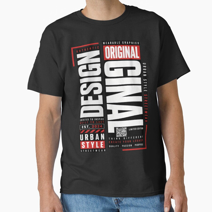 Design Original Urban Style Streetwear Quality Passion Purpose by KLERIKSTORE Unisex T-shirt, Sweatshirt, Hoodie, Long Sleeve Tee - T-Shirt, Sweatshirt, Hoodie