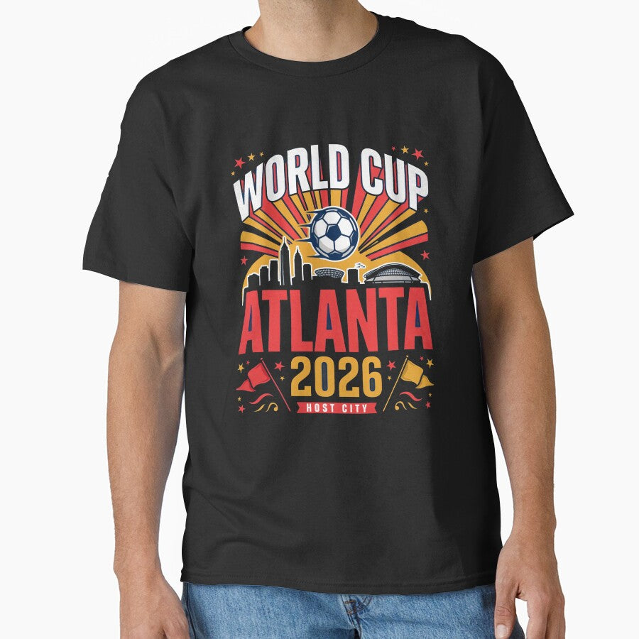 World Cup Atlanta 2026 by mwebba2005 Unisex T-shirt, Sweatshirt, Hoodie, Long Sleeve Tee - T-Shirt, Sweatshirt, Hoodie