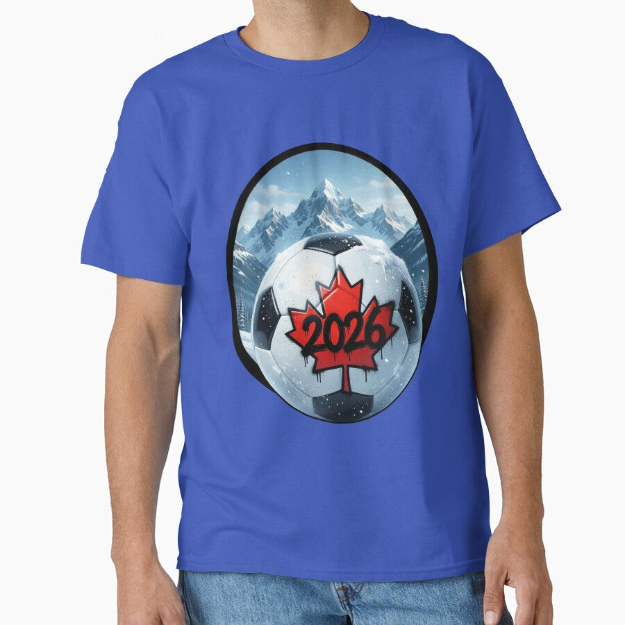 CANADA world cup 2026 Design by UdertakerSHOP Unisex T-shirt, Sweatshirt, Hoodie, Long Sleeve Tee - T-Shirt, Sweatshirt, Hoodie
