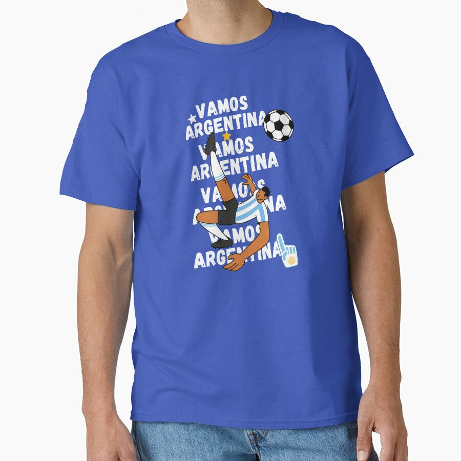 Argentina Soccer World Cup Fan Vibes by Oniyasha Unisex T-shirt, Sweatshirt, Hoodie, Long Sleeve Tee - T-Shirt, Sweatshirt, Hoodie