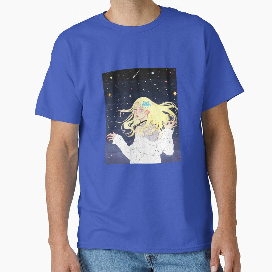 Pixel sky by Diana LiM Unisex T-shirt, Sweatshirt, Hoodie, Long Sleeve Tee - T-Shirt, Sweatshirt, Hoodie