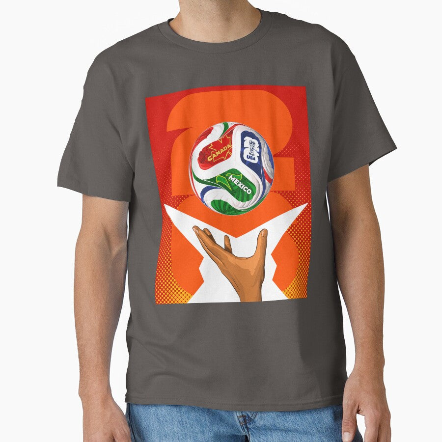 Canada 2026 Soccer World Cup Artwork by olaforshow Unisex T-shirt, Sweatshirt, Hoodie, Long Sleeve Tee - T-Shirt, Sweatshirt, Hoodie