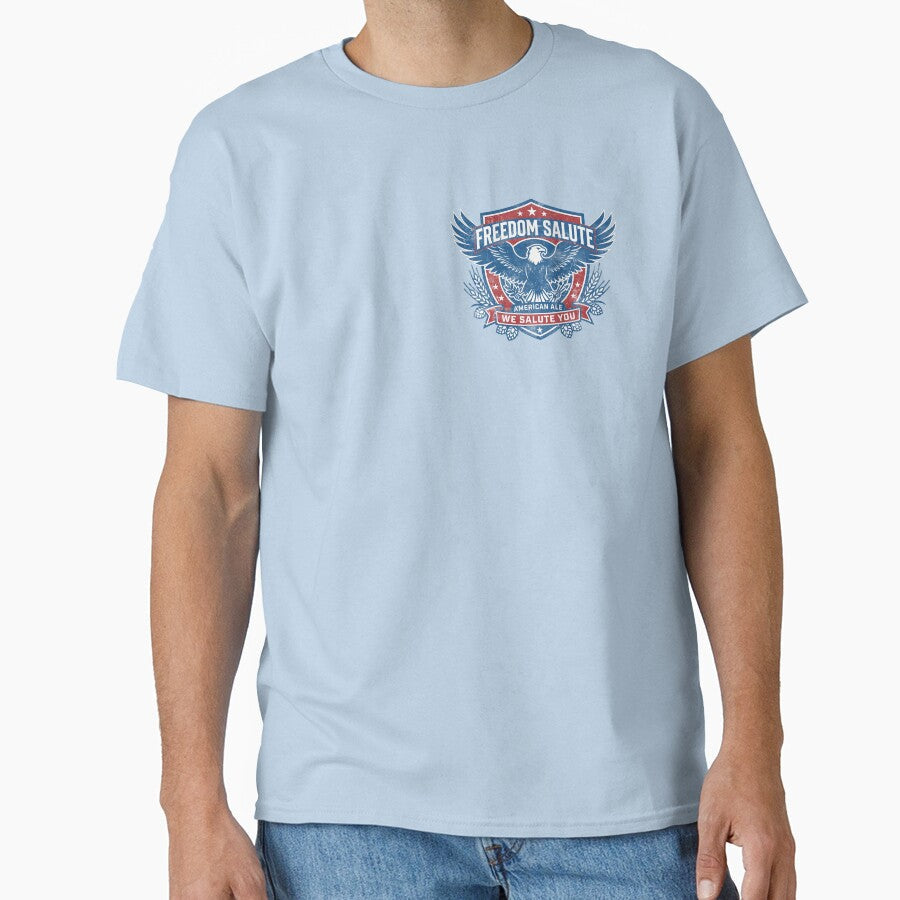Freedom Salute American Ale by bufapparel Unisex T-shirt, Sweatshirt, Hoodie, Long Sleeve Tee - T-Shirt, Sweatshirt, Hoodie