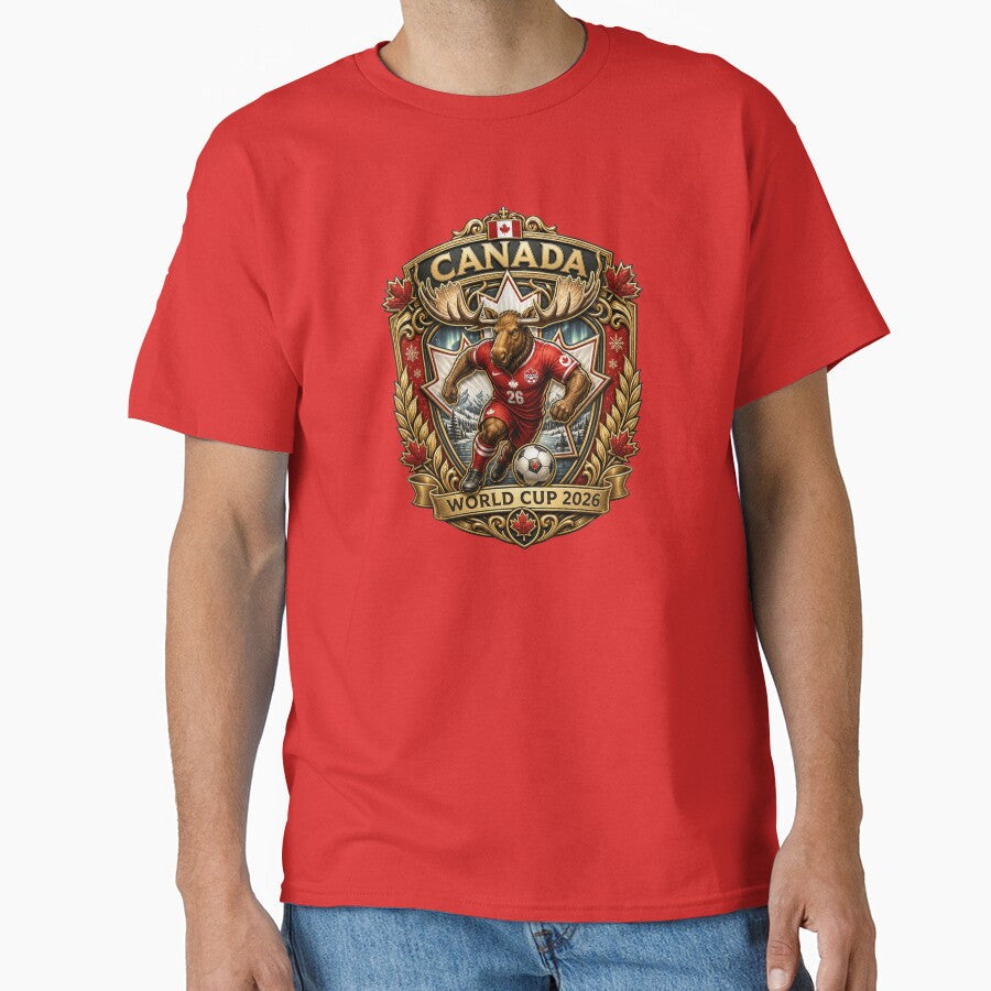 Canada Football Crest by ORIGIN Premium Wear Unisex T-shirt, Sweatshirt, Hoodie, Long Sleeve Tee - T-Shirt, Sweatshirt, Hoodie