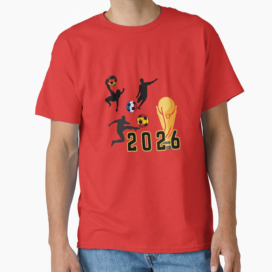 European Football Champions 2026 - Germany, France, Spain Tournament by Mandarynkashop Unisex T-shirt, Sweatshirt, Hoodie, Long Sleeve Tee - T-Shirt, Sweatshirt, Hoodie