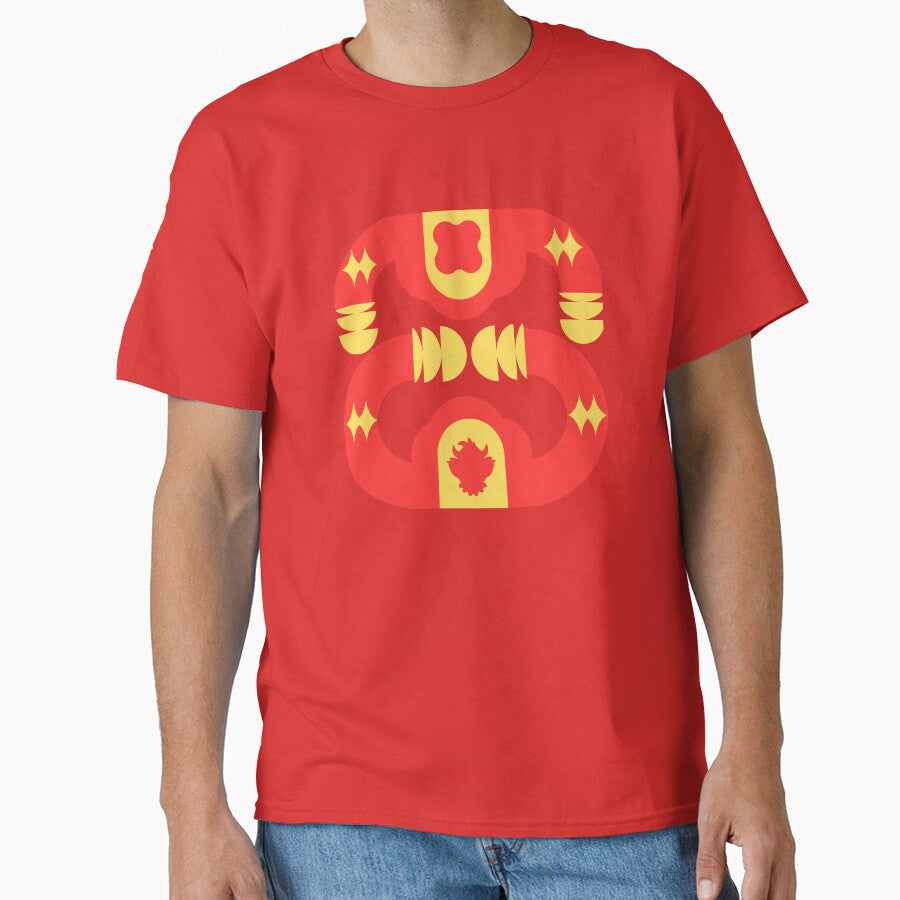 Abstract Modern Totem Graphic by Thijsje Unisex T-shirt, Sweatshirt, Hoodie, Long Sleeve Tee - T-Shirt, Sweatshirt, Hoodie