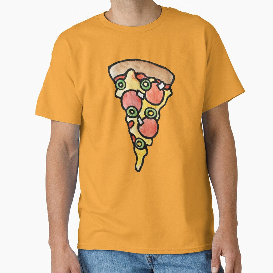Deluxe Pizza by lacychenault Unisex T-shirt, Sweatshirt, Hoodie, Long Sleeve Tee - T-Shirt, Sweatshirt, Hoodie