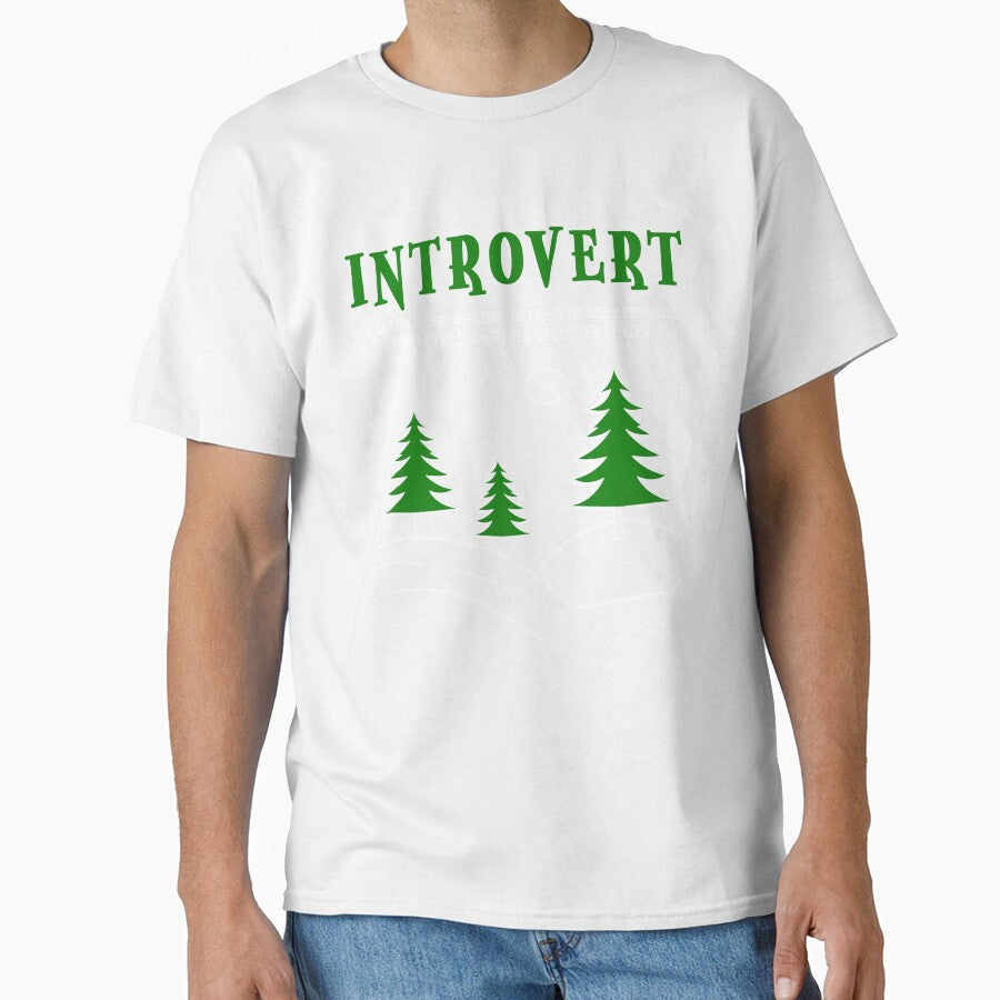 Unique Funny Introvert Draw for Introvert by Doooriginals Unisex T-shirt, Sweatshirt, Hoodie, Long Sleeve Tee - T-Shirt, Sweatshirt, Hoodie