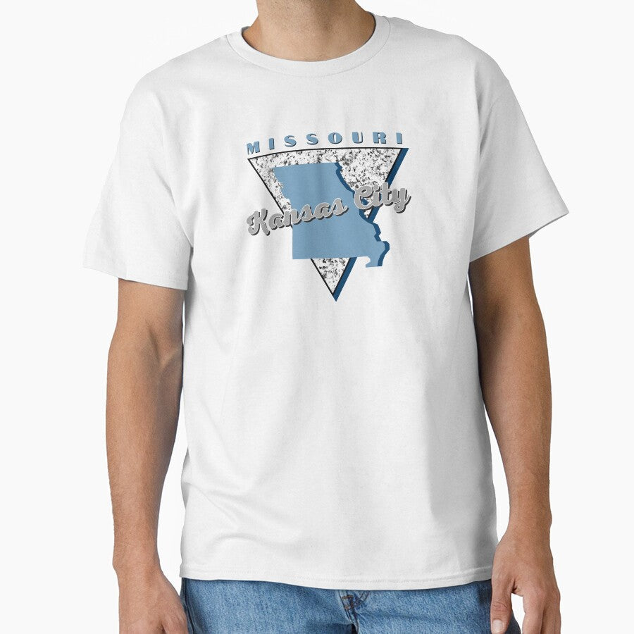 Kansas City, Missouri - Retro by AK Design Co. Unisex T-shirt, Sweatshirt, Hoodie, Long Sleeve Tee - T-Shirt, Sweatshirt, Hoodie