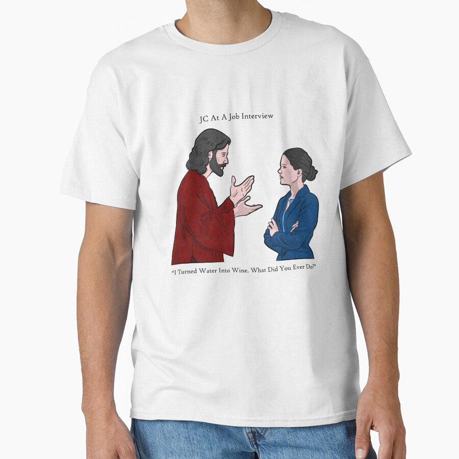 Water Into Wine (textured version) by toolongdidntdraw Unisex T-shirt, Sweatshirt, Hoodie, Long Sleeve Tee - T-Shirt, Sweatshirt, Hoodie