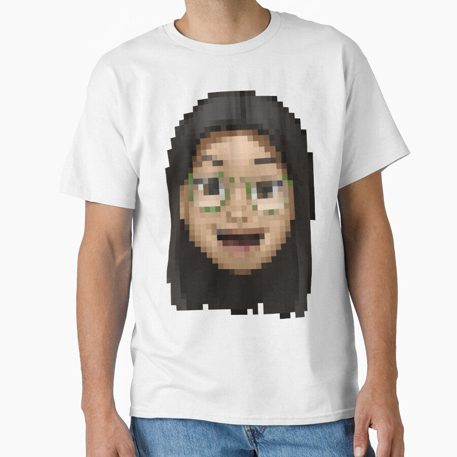 Pixel head by SeaFury and Pete Unisex T-shirt, Sweatshirt, Hoodie, Long Sleeve Tee - T-Shirt, Sweatshirt, Hoodie