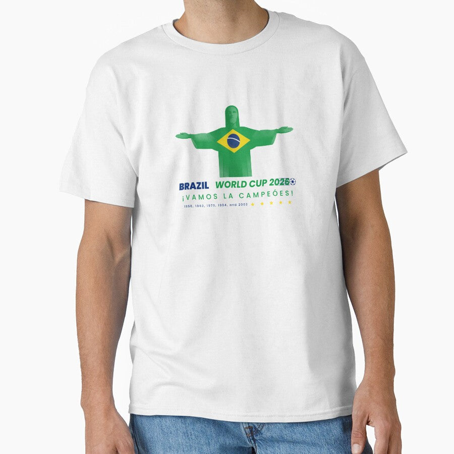 Brazils football T-Shirt by True Motion Apparel Unisex T-shirt, Sweatshirt, Hoodie, Long Sleeve Tee - T-Shirt, Sweatshirt, Hoodie