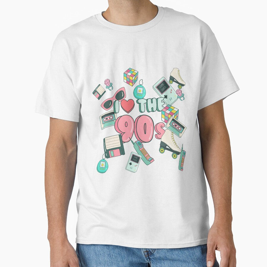 I love the 90s, 90s babies, born in the 90s, old school 90s stuff by Jessiecrow87 Unisex T-shirt, Sweatshirt, Hoodie, Long Sleeve Tee - T-Shirt, Sweatshirt, Hoodie