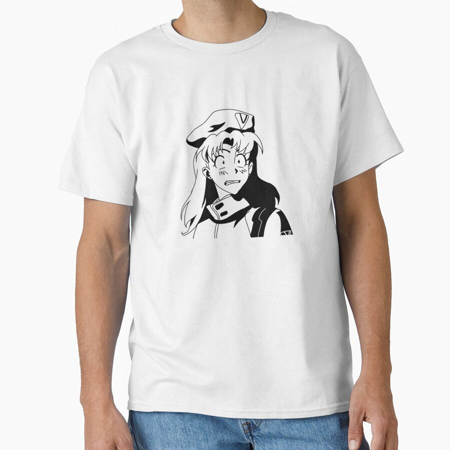 Shook Misato by MoMo0420 Unisex T-shirt, Sweatshirt, Hoodie, Long Sleeve Tee - T-Shirt, Sweatshirt, Hoodie