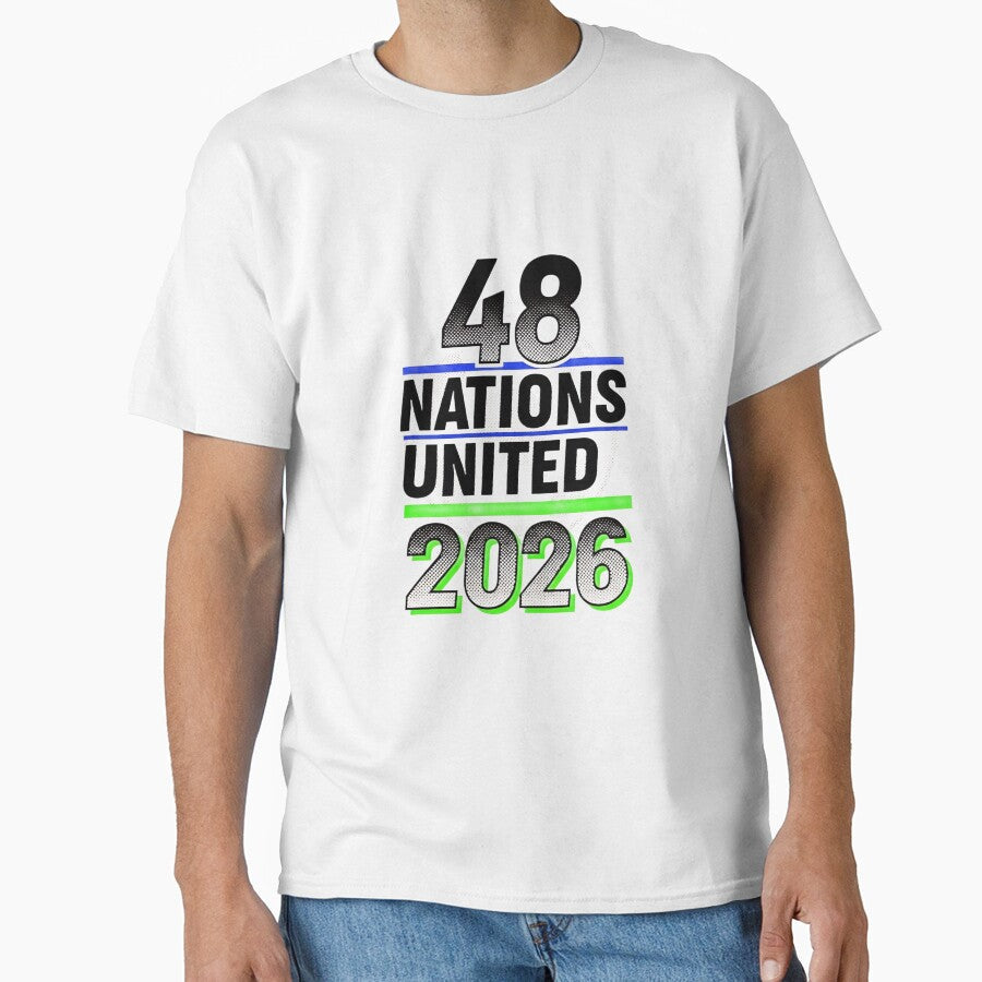 48 United Nations 2026 by UrbanPrts Unisex T-shirt, Sweatshirt, Hoodie, Long Sleeve Tee - T-Shirt, Sweatshirt, Hoodie