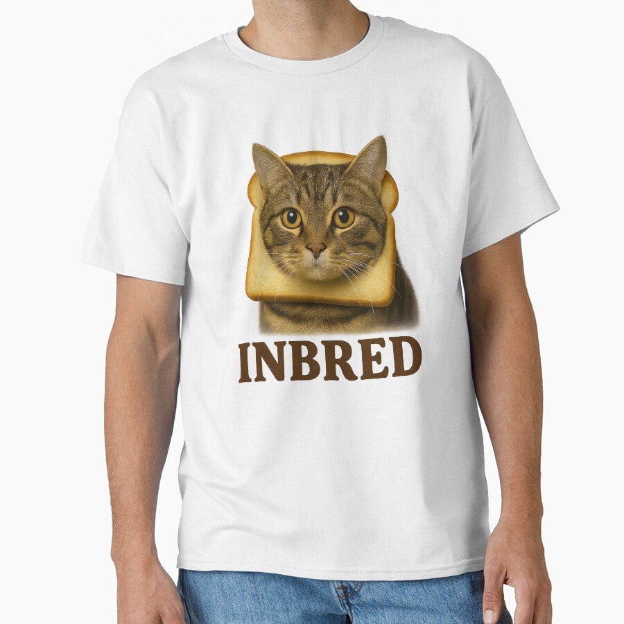 Inbred Cat by NiftyGiftyCo Unisex T-shirt, Sweatshirt, Hoodie, Long Sleeve Tee - T-Shirt, Sweatshirt, Hoodie