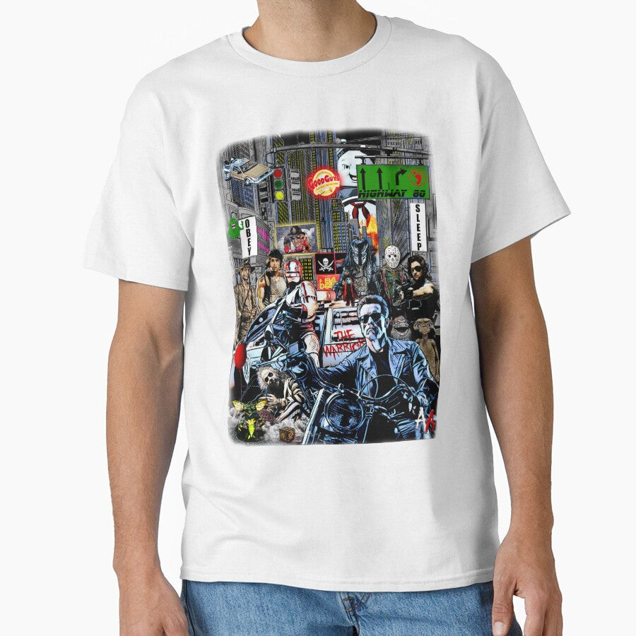 the 80s by American Artist Designs Unisex T-shirt, Sweatshirt, Hoodie, Long Sleeve Tee - T-Shirt, Sweatshirt, Hoodie